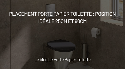 Où placer un Porte Papier Toilette ?