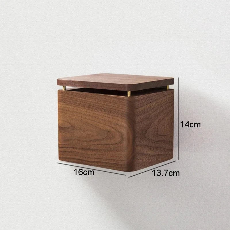 Porte Papier Toilette avec Support Bois - Tablette Rangement