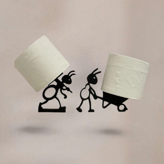 Porte Papier Toilette Drôle - 2 Modèles Personnages Rigolos