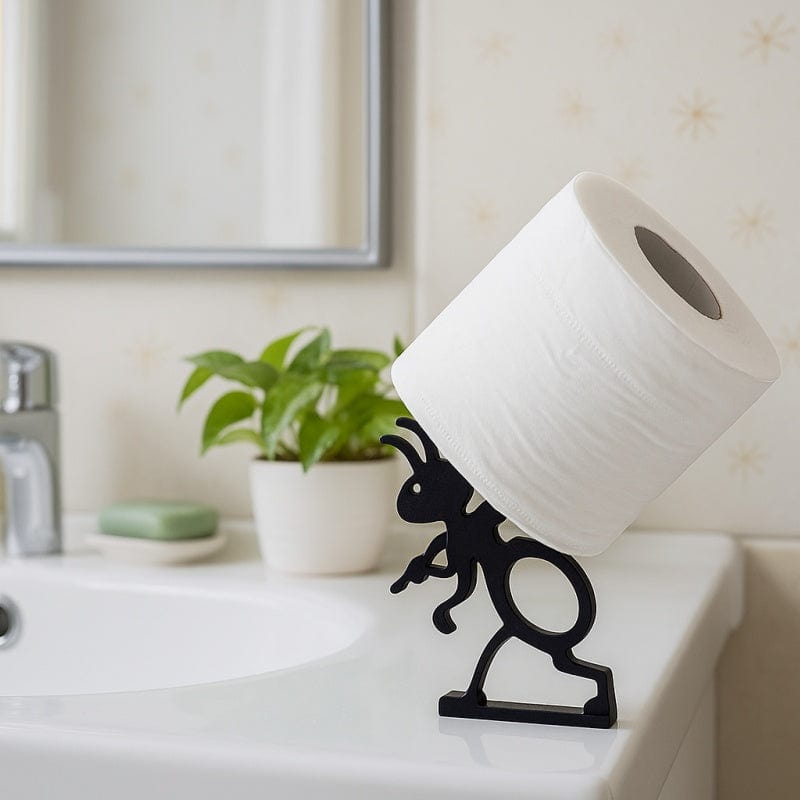 Porte Papier Toilette Drôle - 2 Modèles Personnages Rigolos