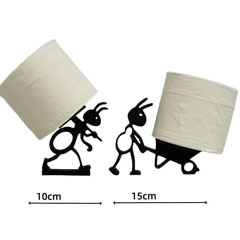 Porte Papier Toilette Drôle - 2 Modèles Personnages Rigolos