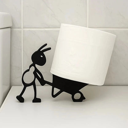 Porte Papier Toilette Drôle - 2 Modèles Personnages Rigolos