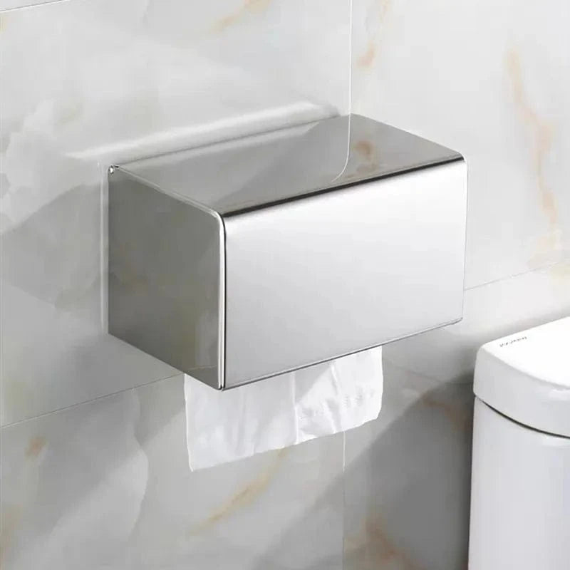 Porte Papier Toilette Fermé - Protection Anti-Éclaboussures