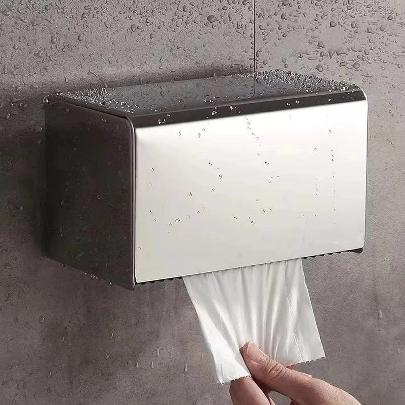 Porte Papier Toilette Fermé - Protection Anti-Éclaboussures