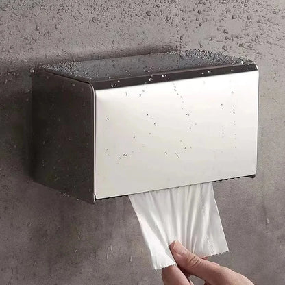Porte Papier Toilette Fermé - Protection Anti-Éclaboussures