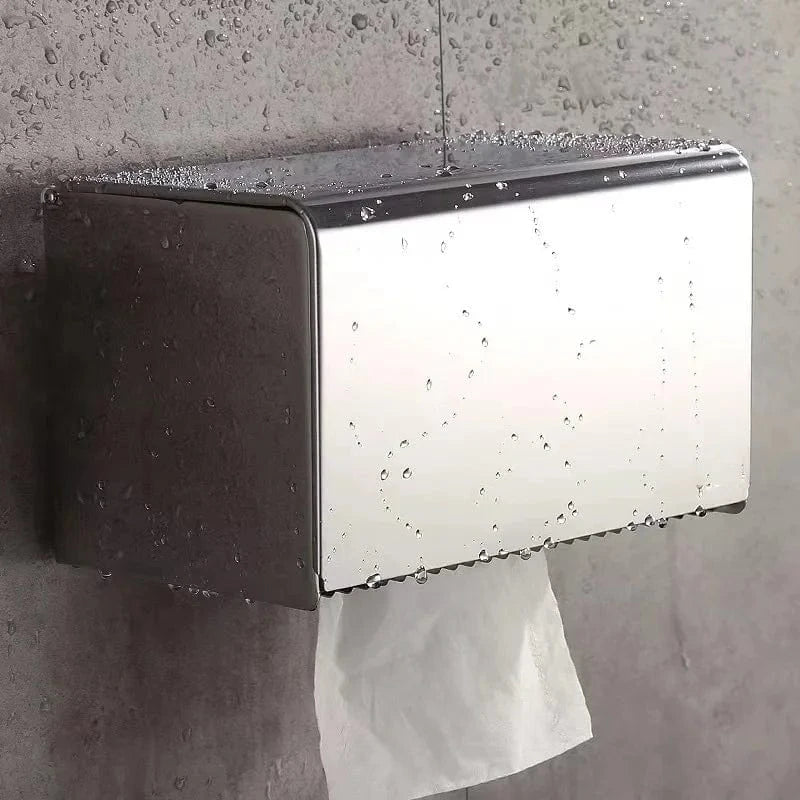 Porte Papier Toilette Fermé - Protection Anti-Éclaboussures