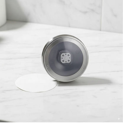 Porte Papier Toilette Inox Ventouse - Installation Sans Trou