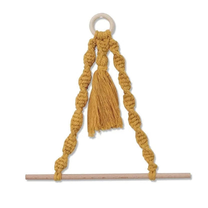 Porte Papier Toilette Macramé - 3 Coloris Artisanal Bohème