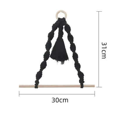 Porte Papier Toilette Macramé - 3 Coloris Artisanal Bohème