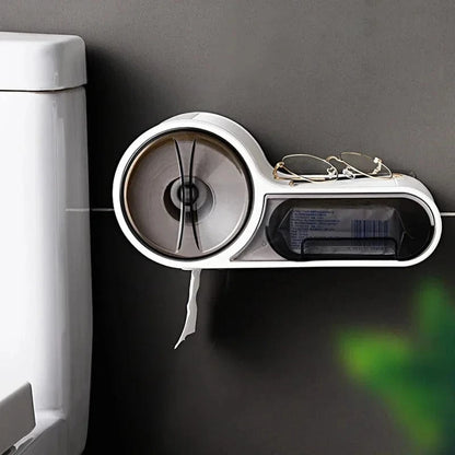 Porte Papier Toilette Moderne - Design Futuriste 3-en-1