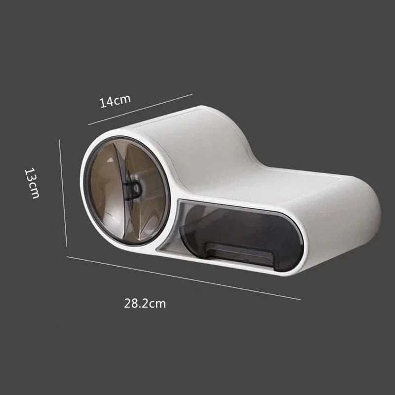 Porte Papier Toilette Moderne - Design Futuriste 3-en-1