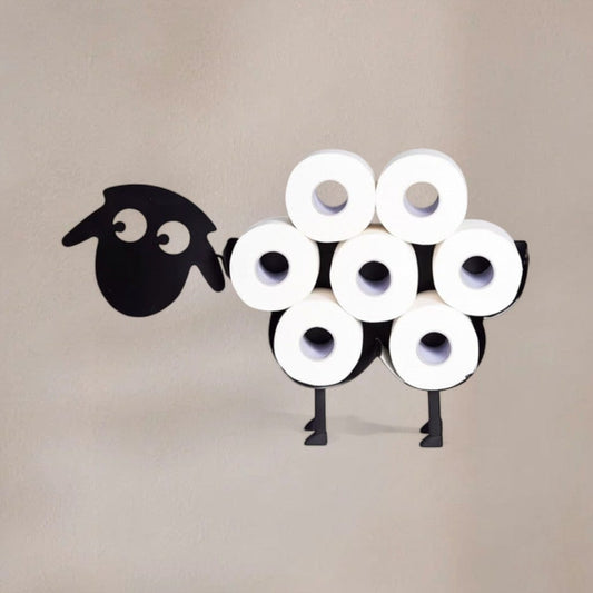 Porte Papier Toilette Mouton Becquet - Design Original 7 Rouleaux