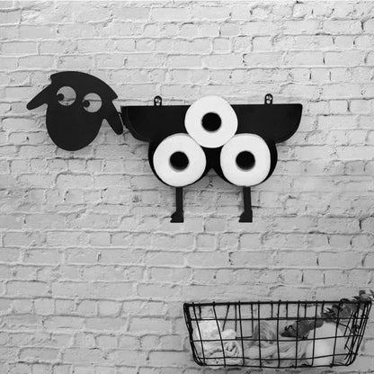 Porte Papier Toilette Mouton Becquet - Design Original 7 Rouleaux
