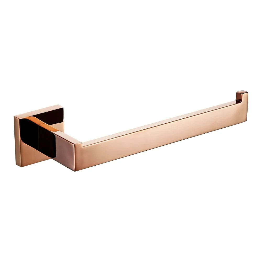 Porte Papier Toilette Or Rosé - Design Géométrique Luxueux