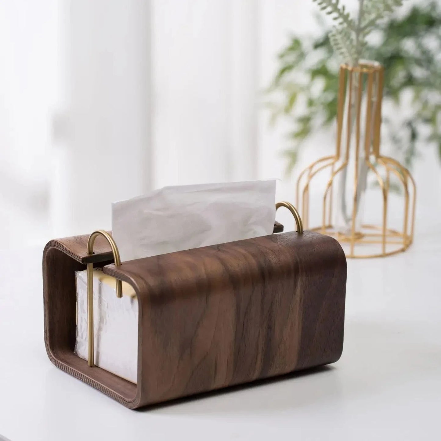Porte Papier Toilette Original Bois - Design Sculptural