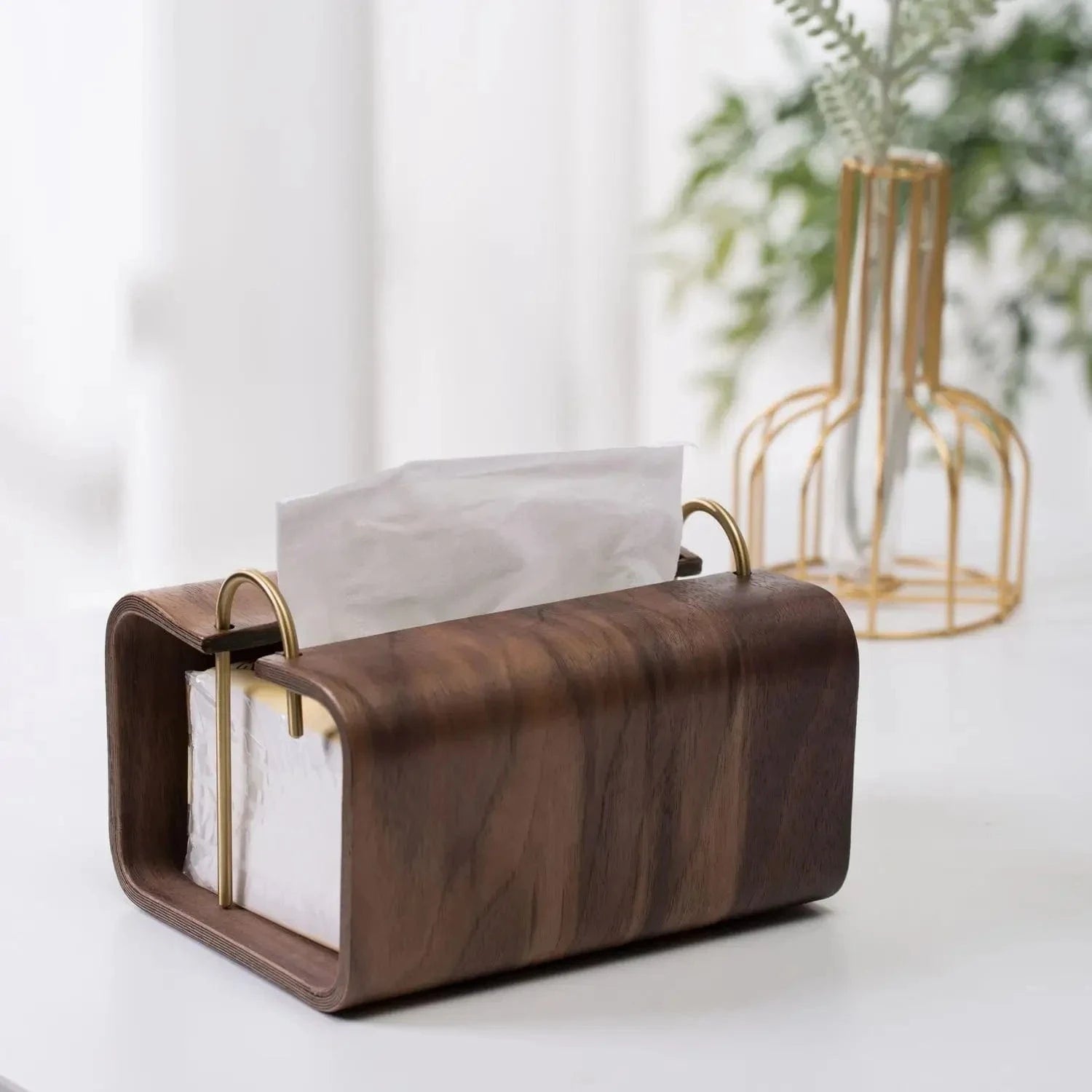 Porte Papier Toilette Original Bois - Design Sculptural