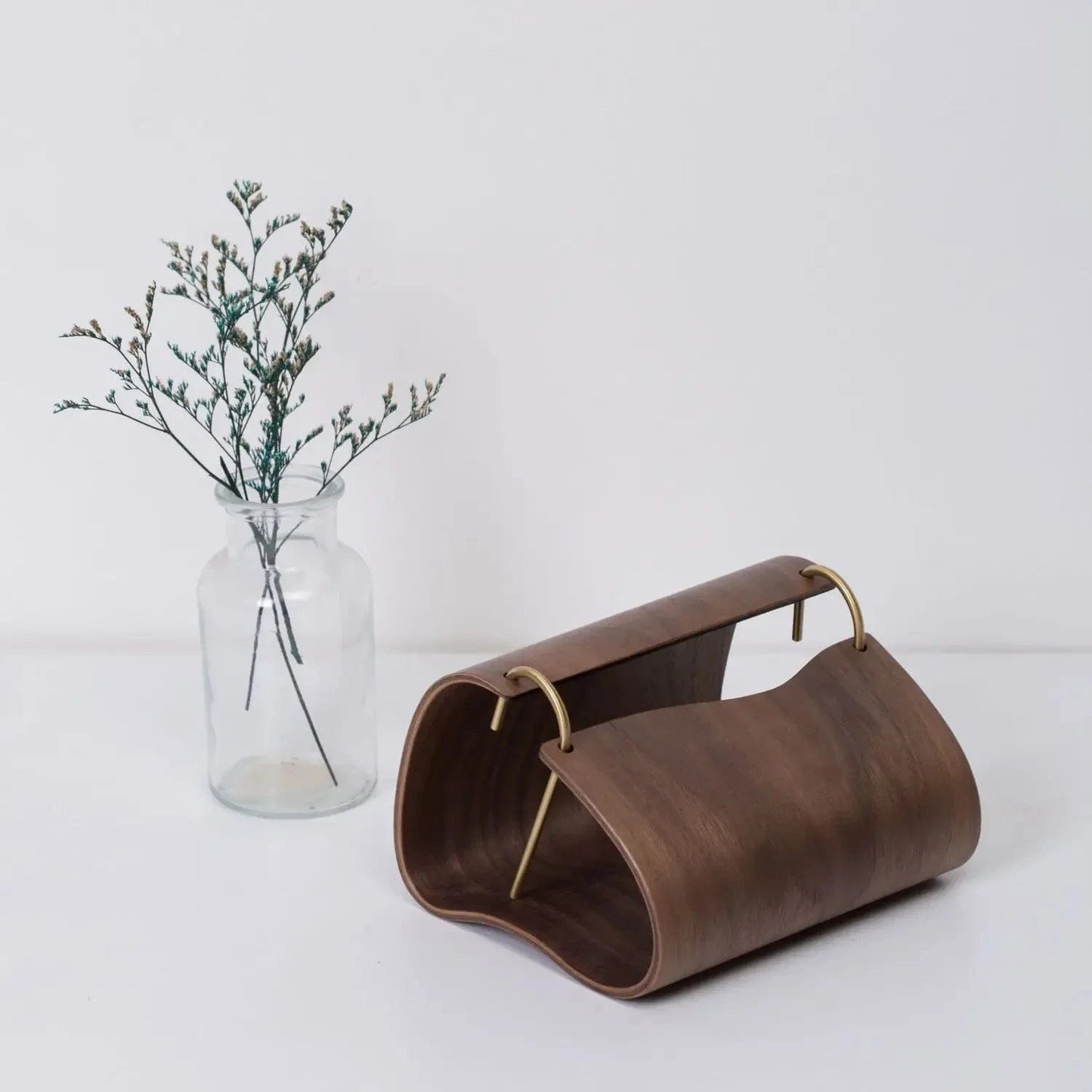 Porte Papier Toilette Original Bois - Design Sculptural