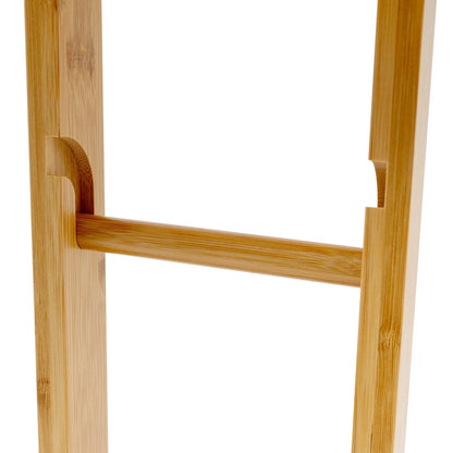 Porte Papier Toilette sur Pied Bambou - Tour Stockage Éco